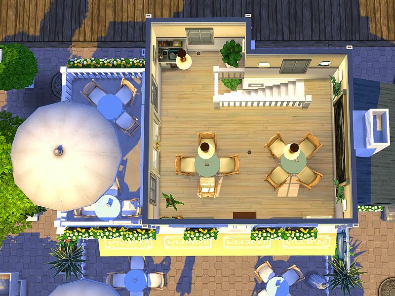 sims 4 cc ice cream restaurant no cc by flubs79 7