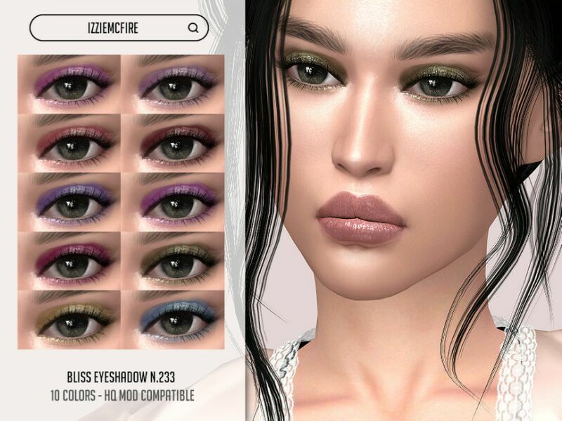 IMF Bliss Eyeshadow N.233 By Izziemcfire Sims 4 CC