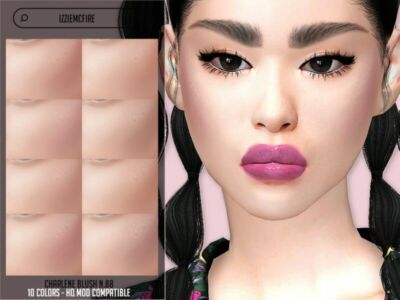 IMF Charlene Blush N.88 By Izziemcfire Sims 4 CC