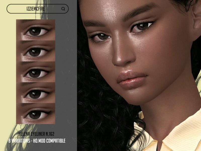 IMF Helena Eyeliner N.162 By Izziemcfire Sims 4 CC