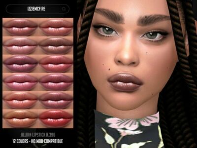 IMF Jillian Lipstick N.396 By Izziemcfire Sims 4 CC