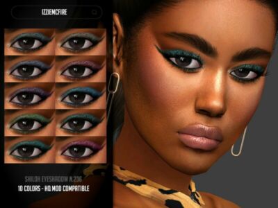 IMF Shiloh Eyeshadow N.236 By Izziemcfire Sims 4 CC