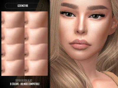 IMF Sofia Blush N.92 By Izziemcfire Sims 4 CC