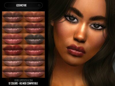 IMF Vera Lipstick N.394 By Izziemcfire Sims 4 CC