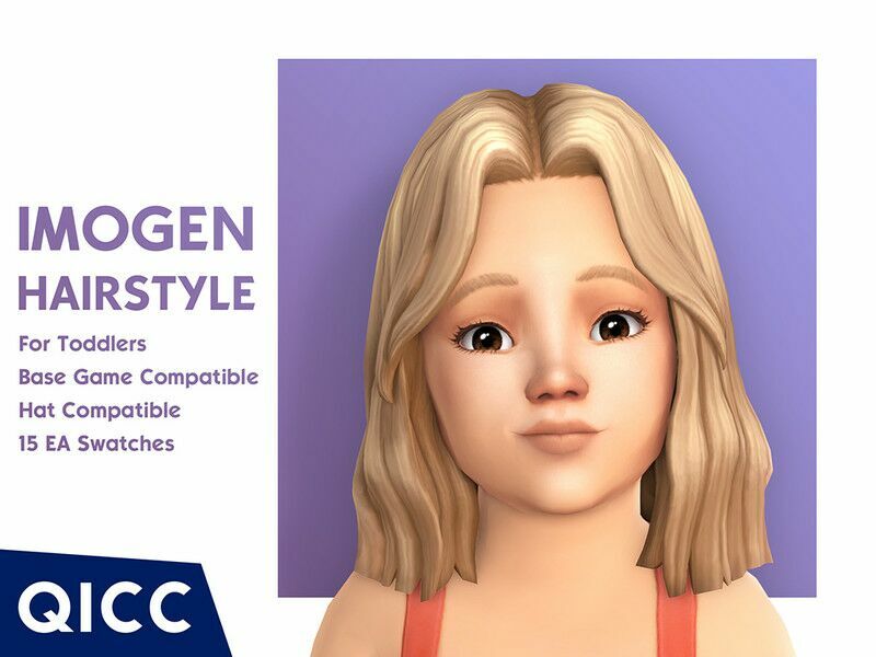 Imogen Hair Sims 4 CC