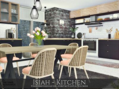 Isiah – Kitchen – TSR CC Only By Rirann Sims 4 CC