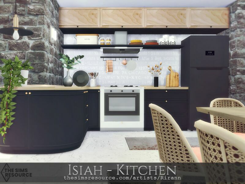 sims 4 cc isiah kitchen tsr cc only by rirann 2