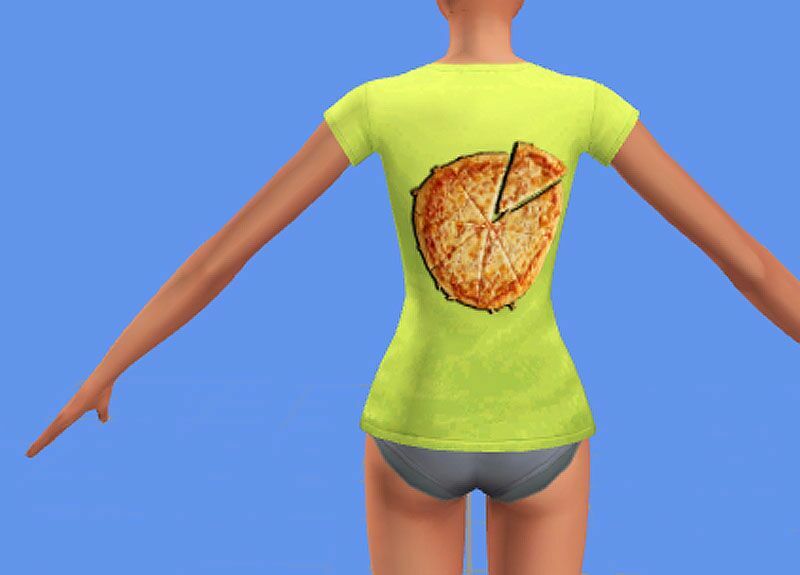 sims 4 cc italian pizza shirt by rubicitaaya 2