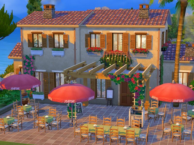 sims 4 cc italian restaurant no cc by flubs79 2