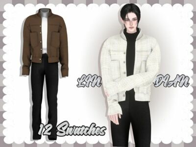 Jacket And Suits Sims 4 CC