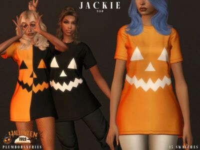 Jackie TOP Sims 4 CC