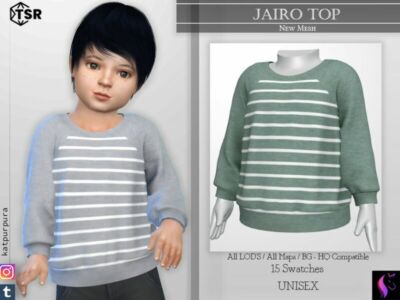 Jairo TOP By Katpurpura Sims 4 CC