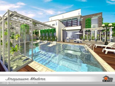 Jirapasson Modern Nocc By Autaki Sims 4 CC