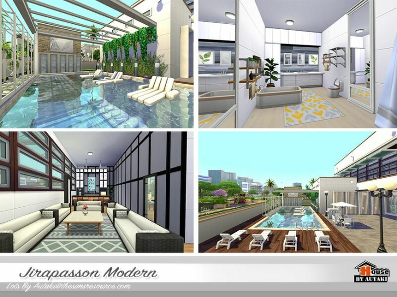 sims 4 cc jirapasson modern nocc by autaki 7