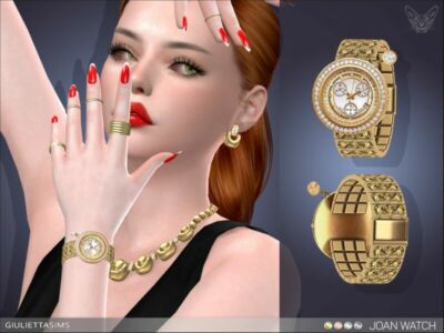 Joan Watch By Feyona Sims 4 CC