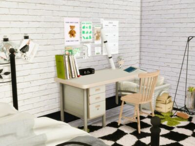 Joe’s Bedroom+All CC List By Joegirl Sims 4 CC