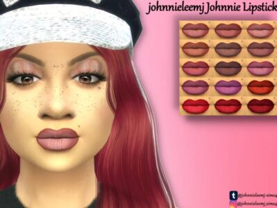 Johnnieleemj Johnnie Lipstick 1 By Johnnieleemj Sims 4 CC