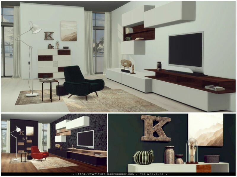 sims 4 cc jorden livingroom furniture by severinka 3