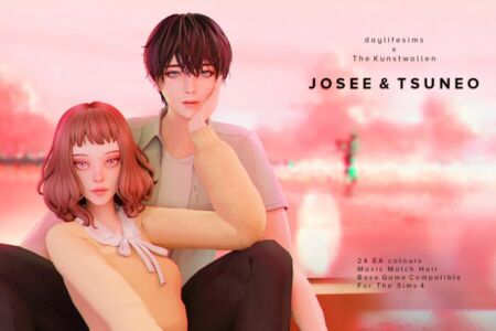 Josee, The Tiger And The Fish Collab Sims 4 CC