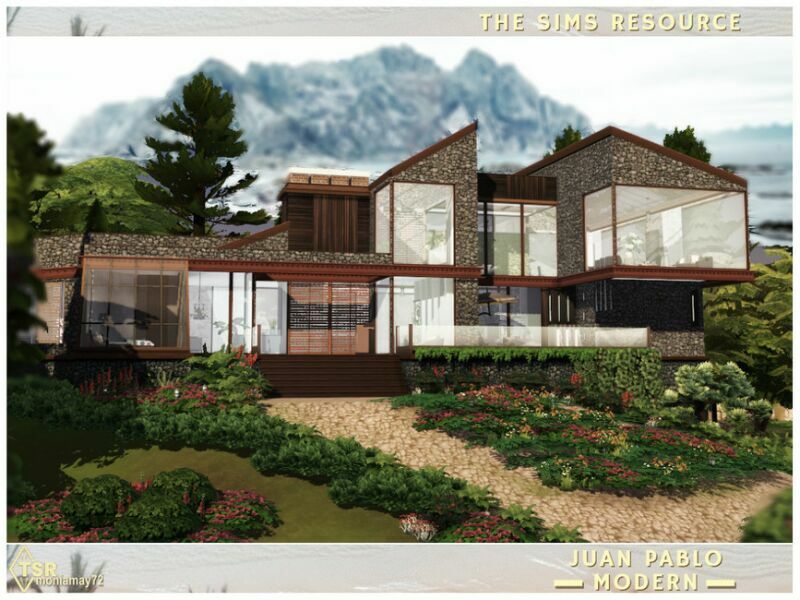 Juan Pablo Modern – CC Only TSR By Moniamay72 Sims 4 CC