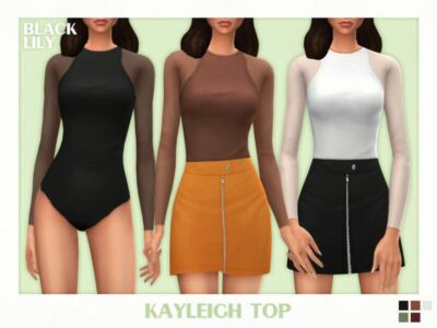 Kayleigh TOP Sims 4 CC