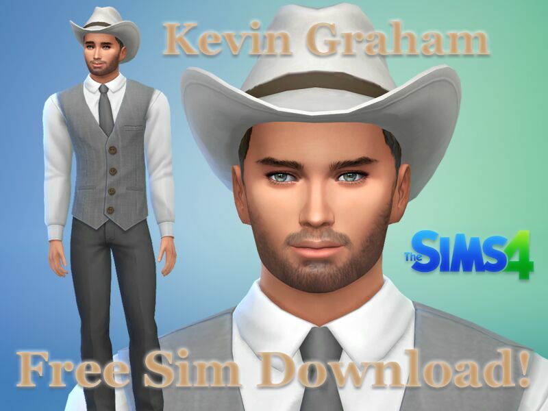 Kevin Graham Free SIM Download By VTK Sims 4 CC