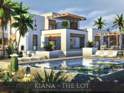 Kiana – The LOT – TSR CC Only By Rirann Sims 4 CC