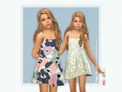 Kianna Dress By Lillka Sims 4 CC