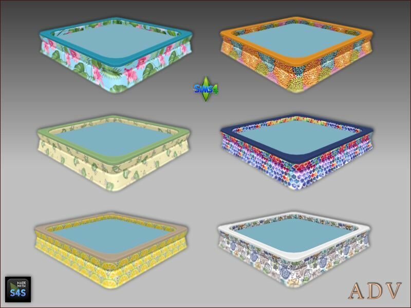 Kiddie Pools Sims 4 CC