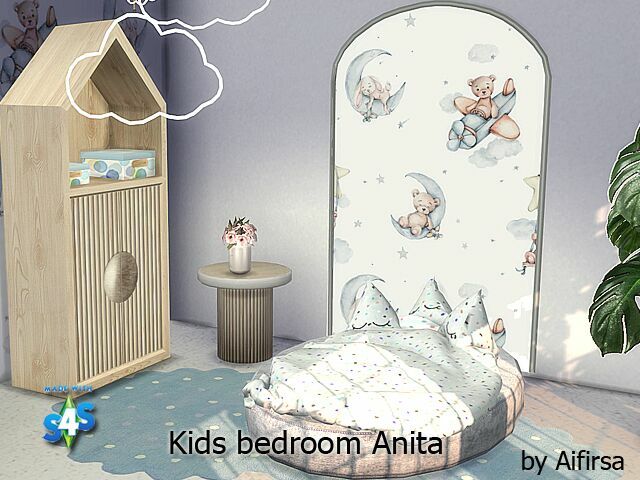 sims 4 cc kids room anita by aifirsa 2