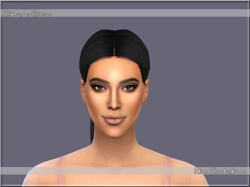 KIM Kardashian By Like-A-Circus Sims 4 CC