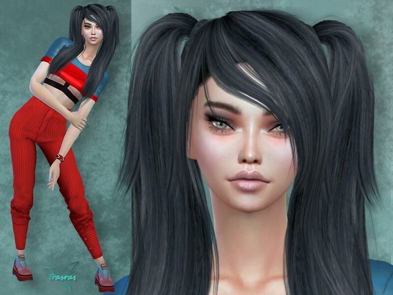 Kimi Katsimo By Trasras Sims 4 CC