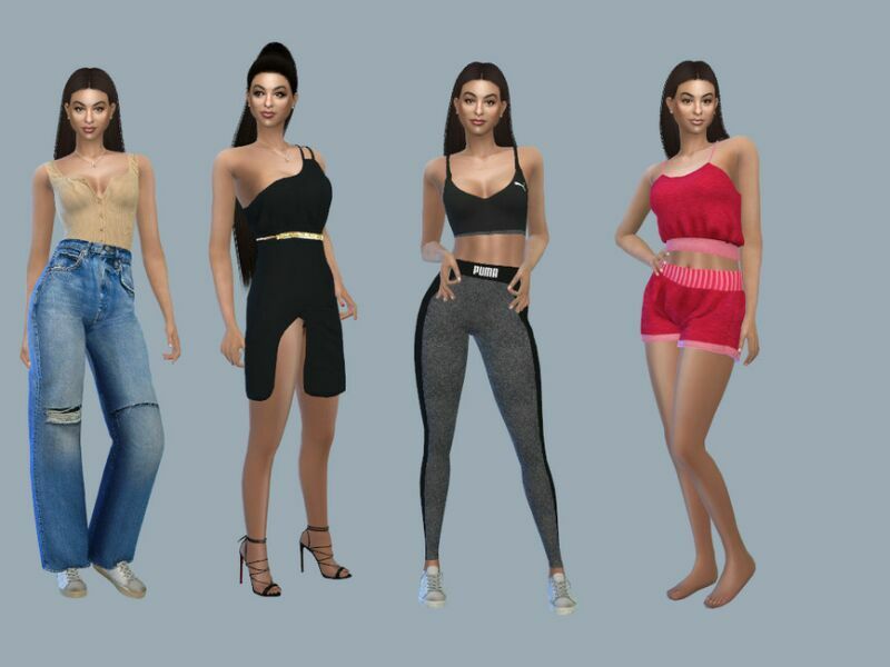 sims 4 cc kira kosarin request by starafanka 2