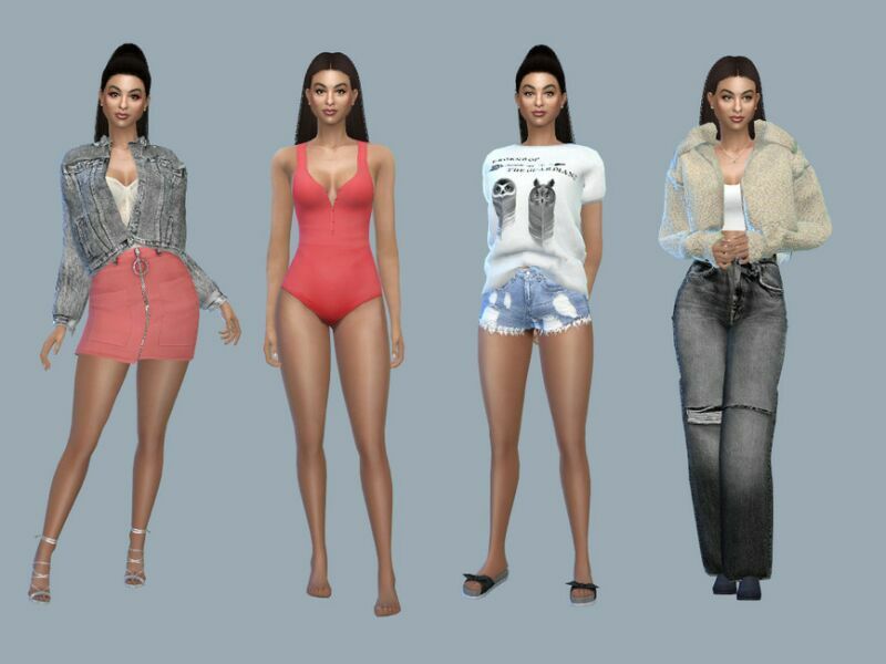 sims 4 cc kira kosarin request by starafanka 3