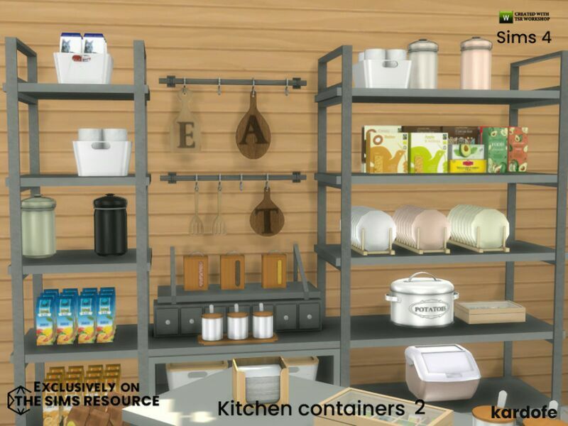 sims 4 cc kitchen containers 2 by kardofe 5