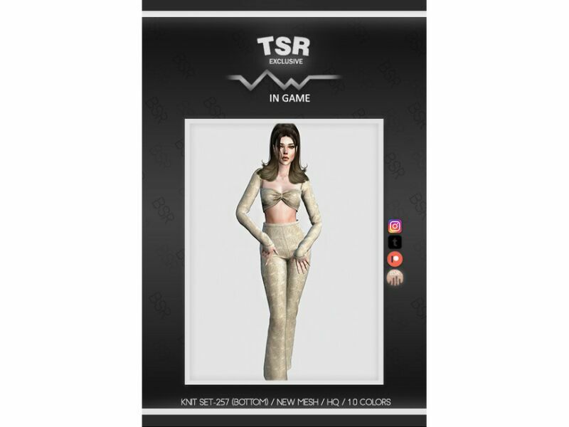 sims 4 cc knit set 257 bottom bd777 by busra tr 2