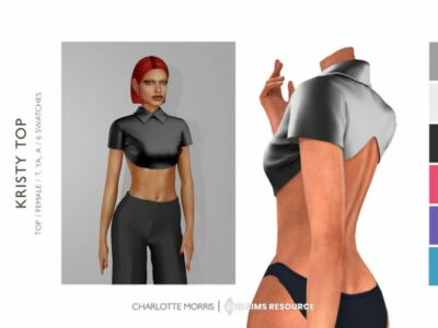 Kristy TOP Sims 4 CC