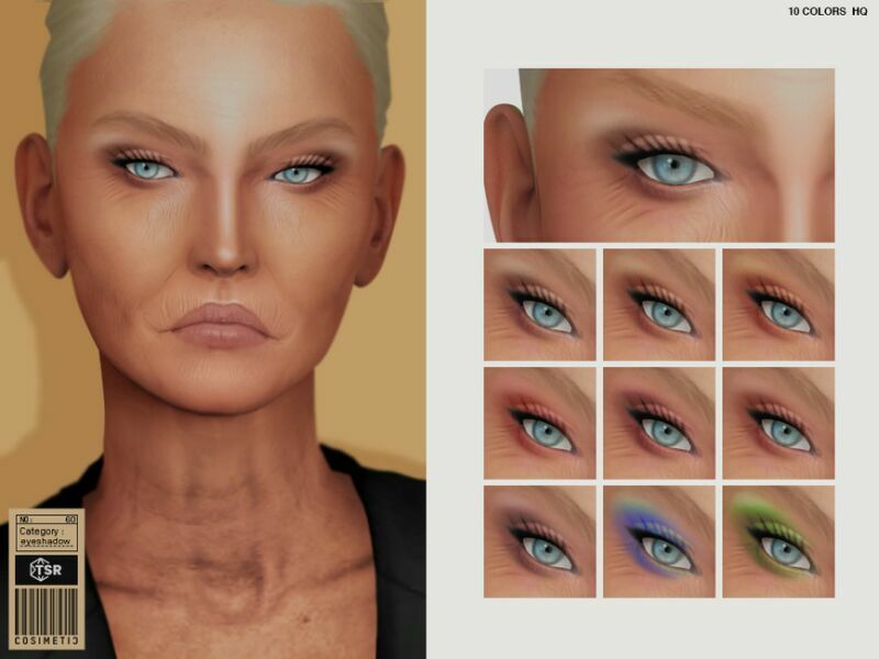 Lady C. Soft Eyeshadow | N60 By Cosimetic Sims 4 CC