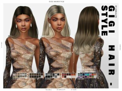 Leahlillith Gigi Hairstyle Sims 4 CC