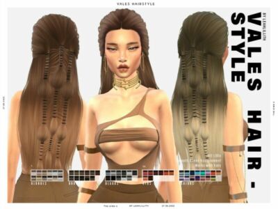 Leahlillith Vales Hairstyle Sims 4 CC