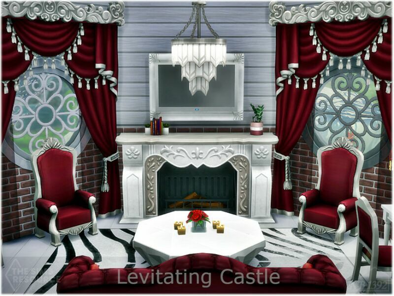 sims 4 cc levitating castle no cc by nobody1392 5