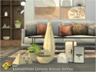 Lexington Living Room Extra By Onyxium Sims 4 CC