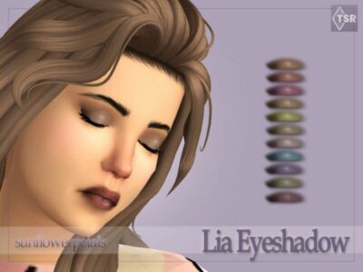 LIA Eyeshadow By Sunflowerpetalscc Sims 4 CC