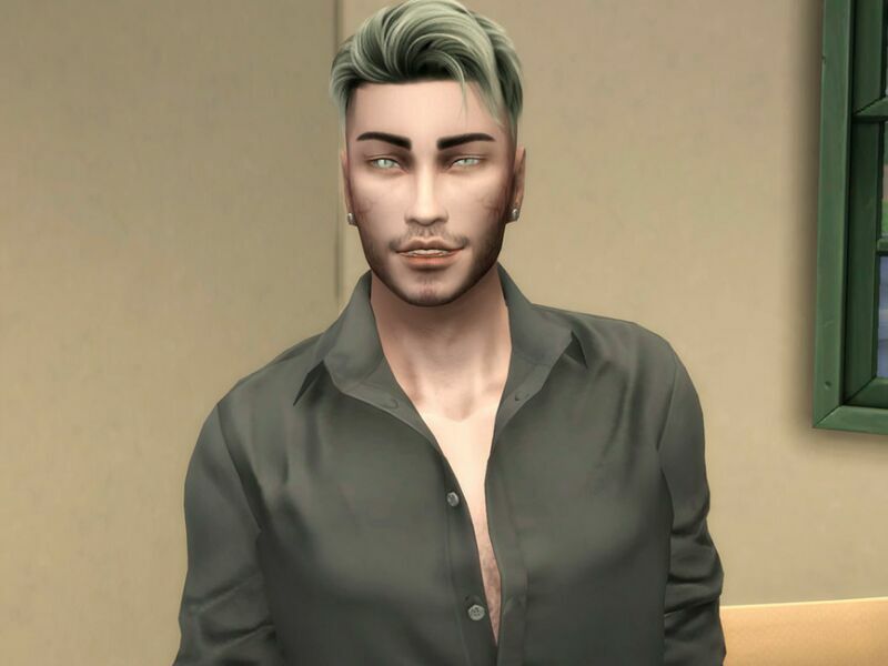 sims 4 cc liam davies vampire by suzue 5