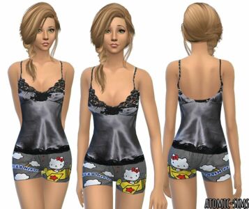 Liana Sims2 Milano Teen 025 Conversion By Atomic-Sims Sims 4 CC