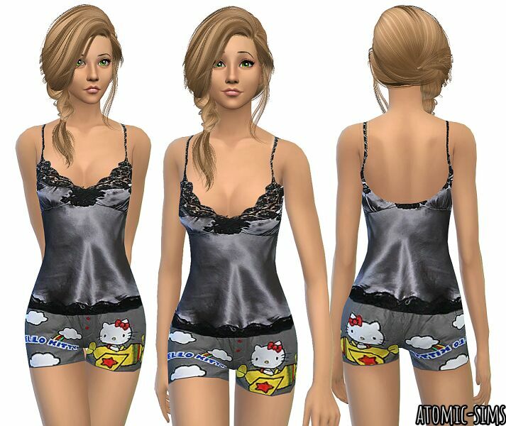 Liana Sims2 Milano Teen 025 Conversion By Atomic-Sims Sims 4 CC