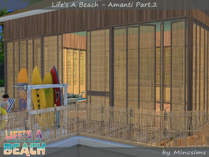 Life’S A Beach-Amanti SET Part.2 Sims 4 CC