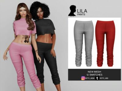 Lila (Pants) Sims 4 CC