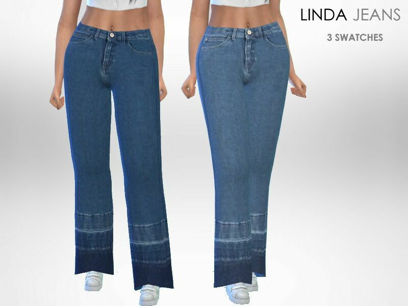 Linda Jeans By Puresim Sims 4 CC