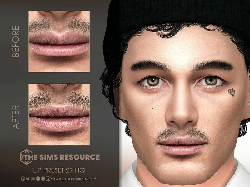 LIP Preset 29 HQ Sims 4 CC